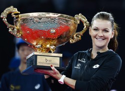 Agnieszka Radwańska podbiła Pekin. Finałowy mecz zakończyła asem serwisowym