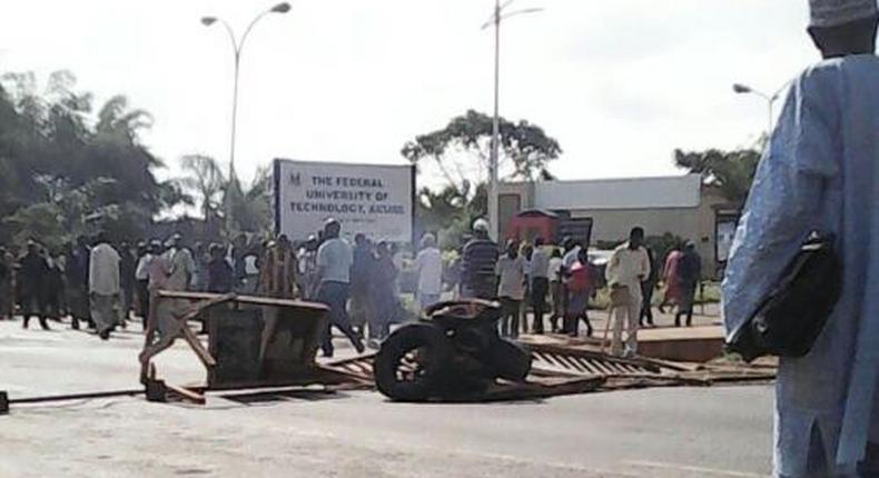 Protests following the accident