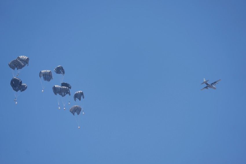 Humanitarna pomoć za Gazu iz vazduha 27. jula