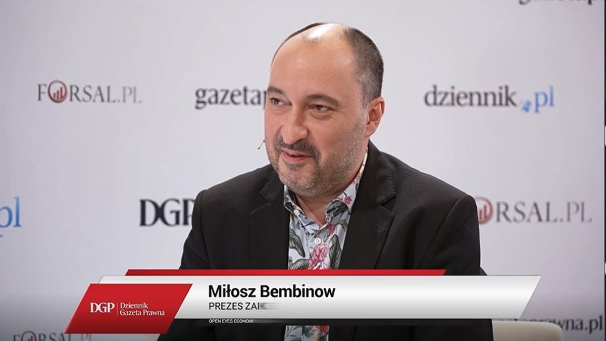 Miłosz Bembinow, prezes ZAiKS