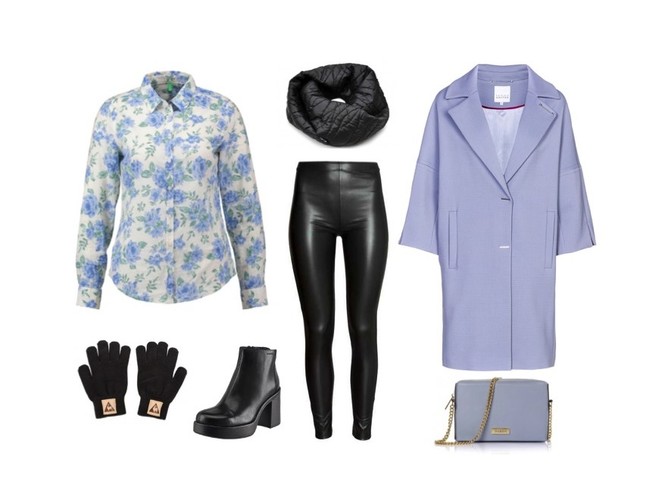 STYLIZACJE z płaszczem overseize