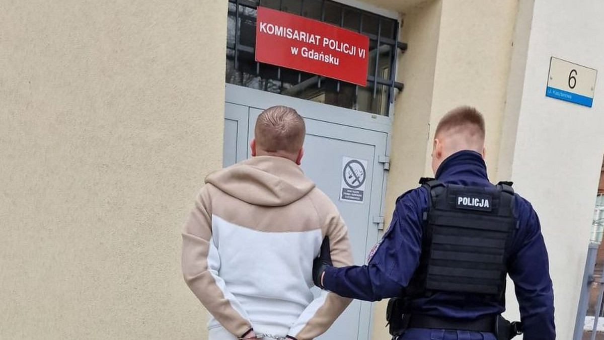 Policyjny pościg w Gdańsku. Zatrzymano poszukiwanego listem gończym
