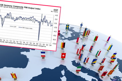 Europa w kryzysie poza Wielką Brytanią. Niemcy ciągną Unię w dół