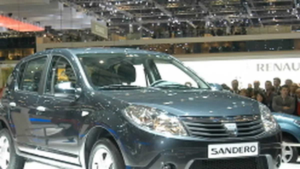 Genewa 2008: Dacia Sandero - duża i przystępna cenowo (wideo)