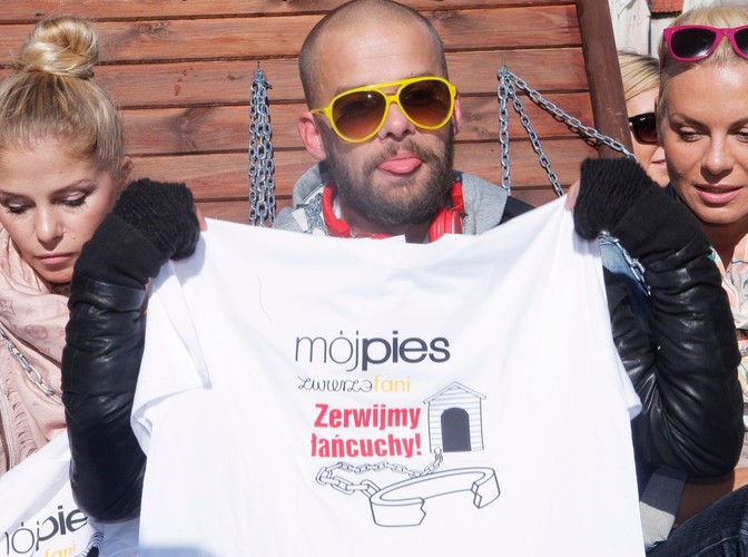 Gwiazdy wzięły udział w akcji 'Zerwijmy łańcuchy'