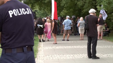 Protest przeciw policyjnej przemocy. "Policja jest agresywna wobec osób pokojowo manifestujących"