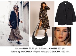 Niebanalne STYLIZACJE z czarną marynarką