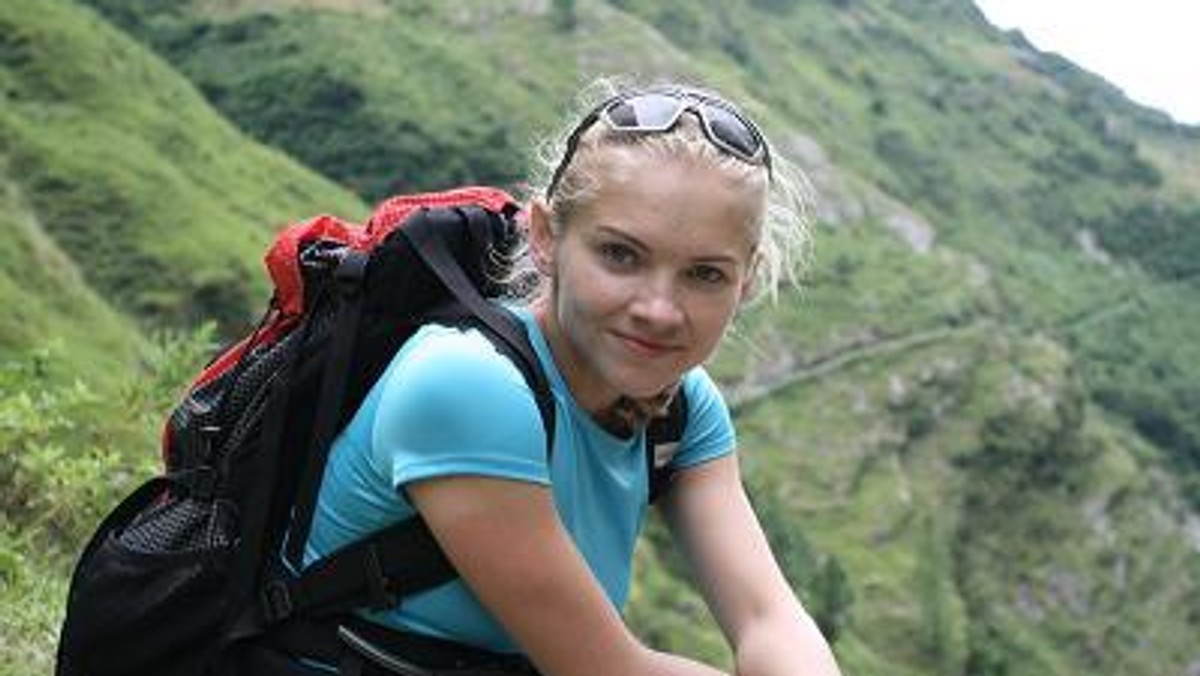 Polska himalaistka Kinga Baranowska w drodze na Manaslu