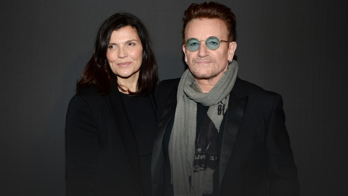 Bono z żoną Ali Hewson