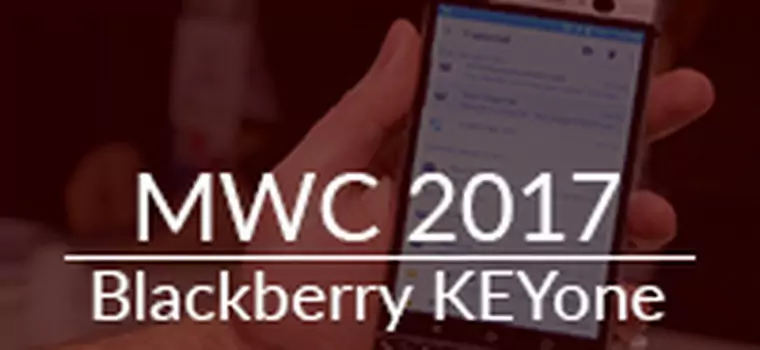 Blackberry KEYone - kolejny smartfon z fizyczną klawiaturą