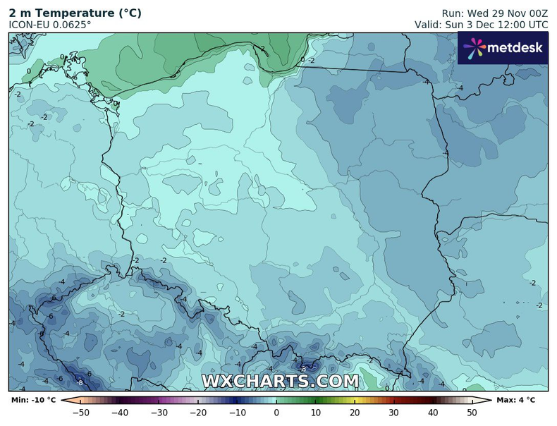 Po przejściu niżu, od niedzieli zapowiadamy mróz i więcej słońca