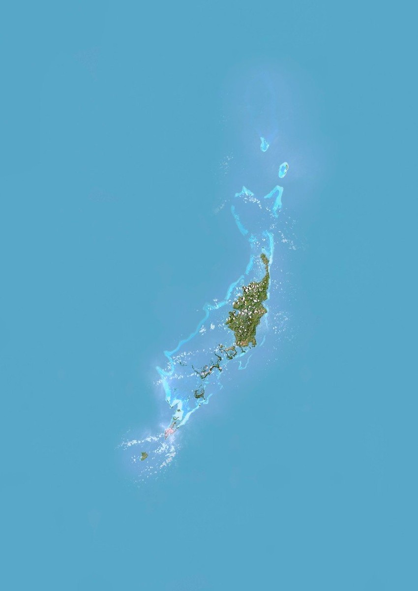 Satelitski pogled na Palau