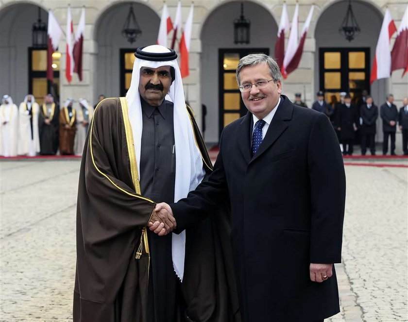 Emir Kataru u prezydenta. Śmieszne zdjęcia?