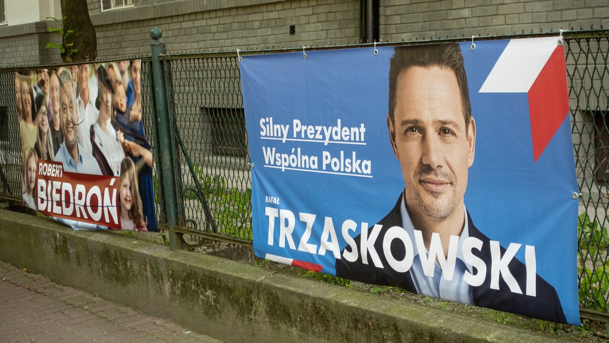 Stare Budy: Groził kobiecie z powodu plakatu Trzaskowskiego. Został zatrzymany