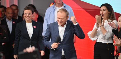 Donald Tusk reaguje na wyniki wyborów 2023: To jest koniec tego złego czasu, koniec rządów PiS!