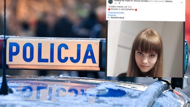 Zaginęła 15-letnia Iza z Oleśnicy. Policja prosi o pomoc w poszukiwaniach