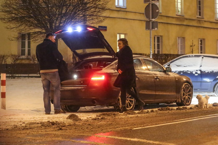 Edyta Herbuś z Piotrem Bukowieckim