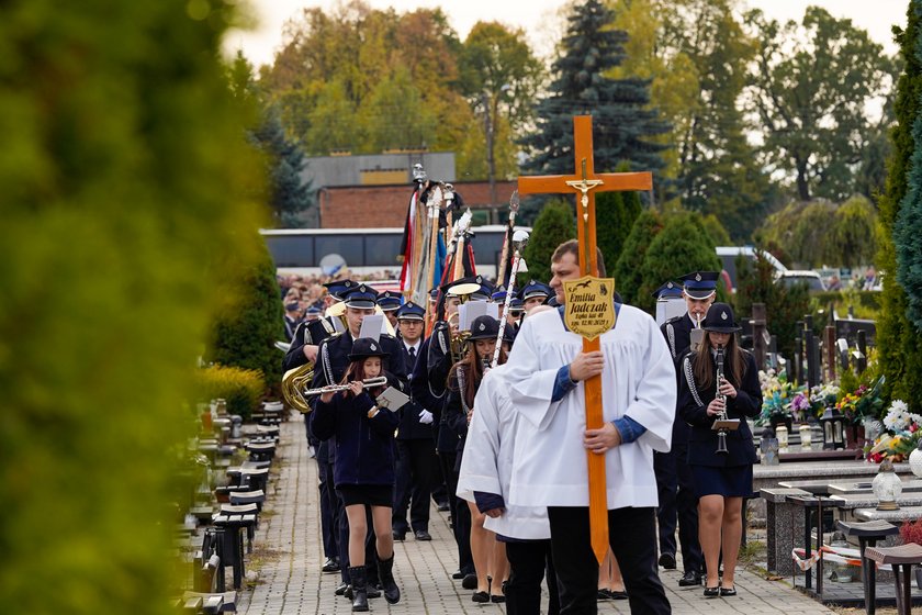 Pogrzeb Emilii Jadczak, druhny OSP Łódź Mikołajew