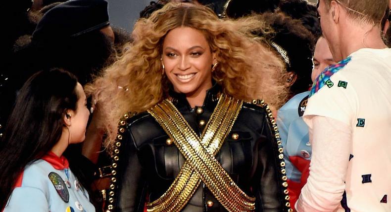 Beyonce at Super Bowl 50 Halftime show