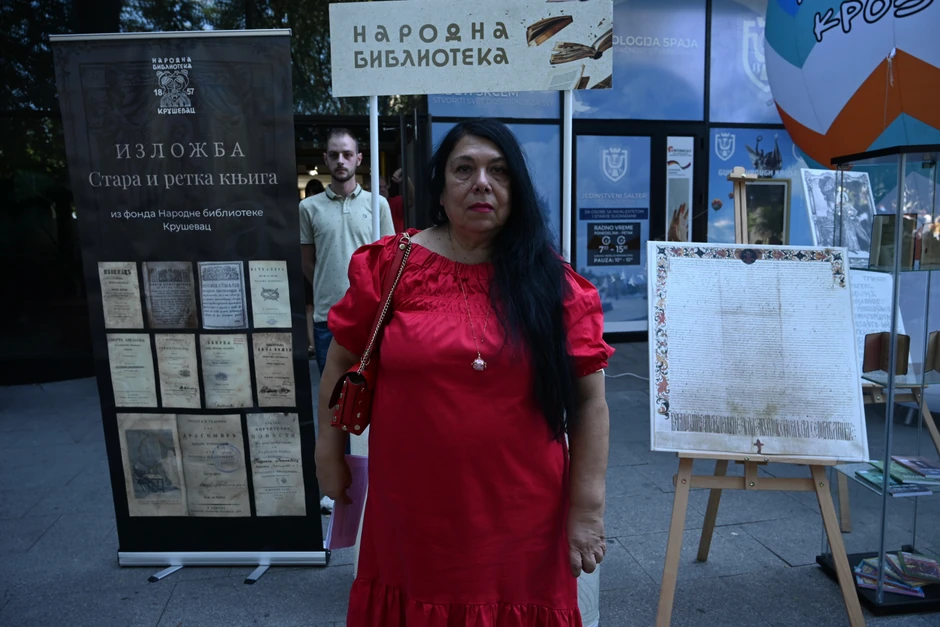 Expo direktorka biblioteke Snezana Nenezic
