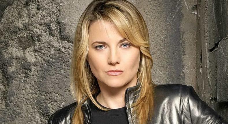 Lucy Lawless as D'Anna Biers in Battlestar Galactica.Syfy