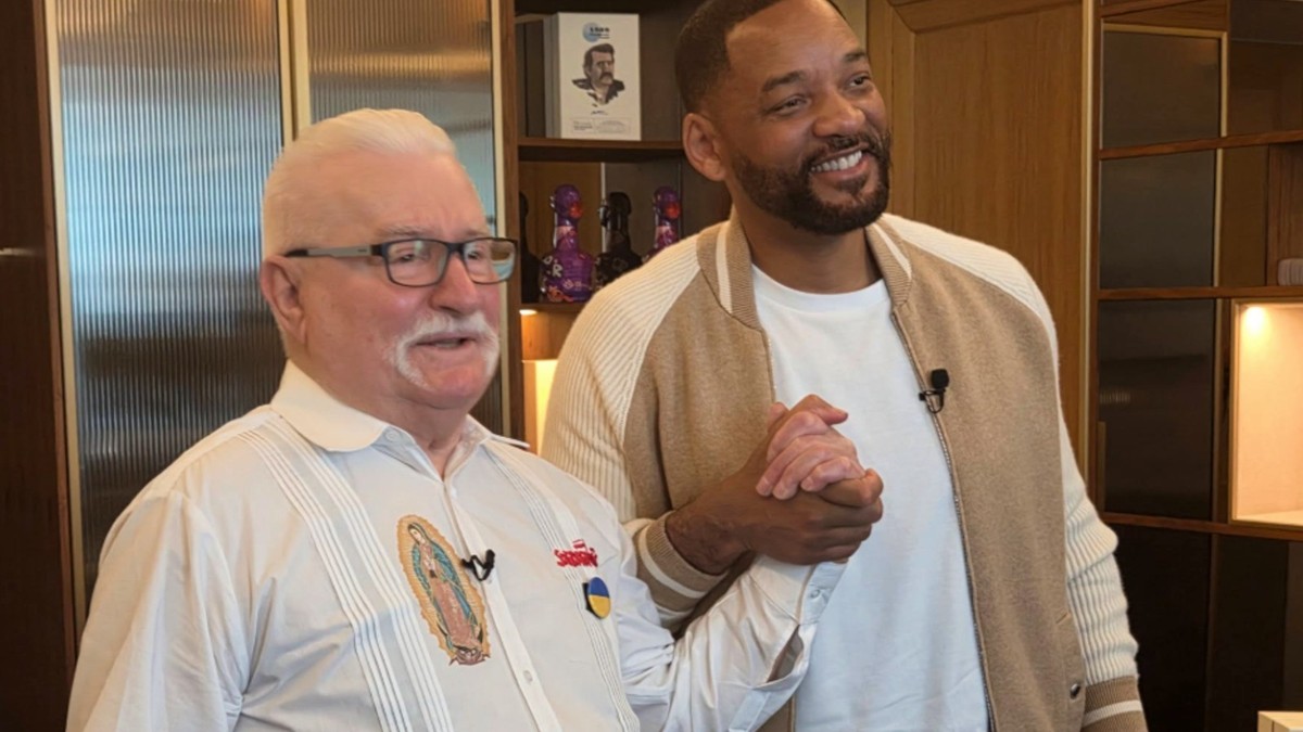 Lech Wałęsa i Will Smith spotkali się w Warszawie