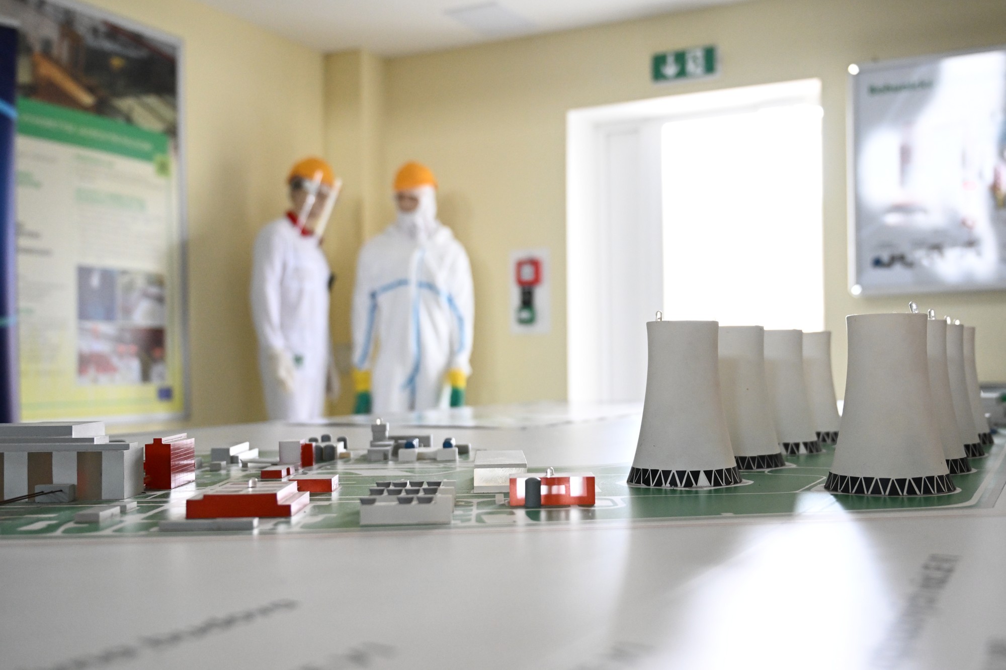Model jadrovej elektrárne Jaslovské Bohunice. 