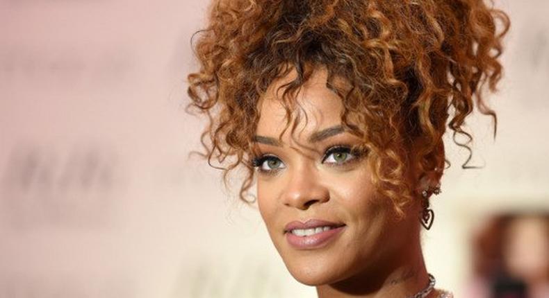Rihanna at 'RiRi' perfume launch in Brooklyn