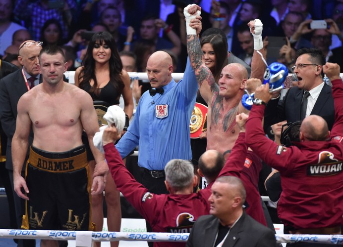 Agnieszka Radwańska przyszła z chłopakiem na walkę Adamka ze Szpilką