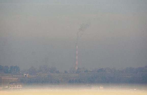 Na zagađenje utiče i magla koja zadržava zagađen vazduh pri zemlji