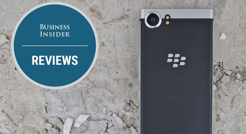 The BlackBerry KeyOne.