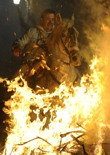 SPAIN - SAINT - ANTHONY - FESTIVAL