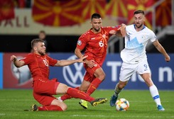 El. ME 2020: Macedonia zrobiła prezent Polakom. Kolega Milika i Zielińskiego 'załatwił' Słowenię