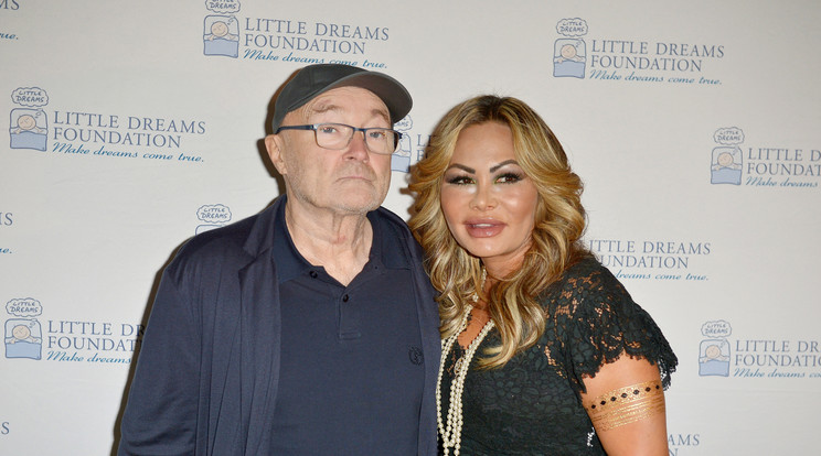 Orianne Cevey nem kíméli volt párját, Phil Collinst. /Fotó: Getty Images