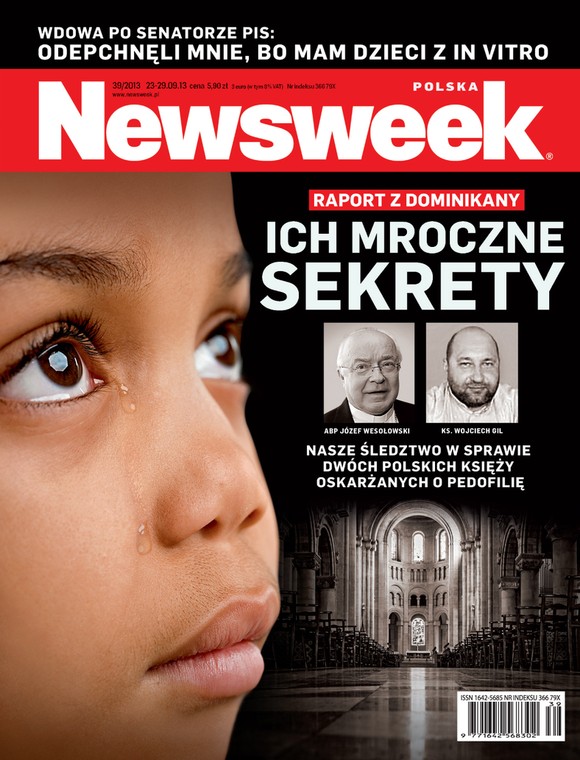 Okładka najnowszego "Newsweeka"