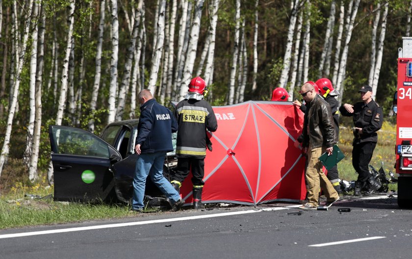 Śmiertelny wypadek na S3 pod Zieloną Górą