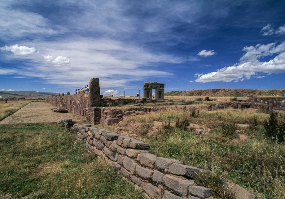 Świątynia Kalasasaya, Tiwanaku-Tiahuanaco (wpisane na Listę Światowego Dziedzictwa UNESCO, 2000)