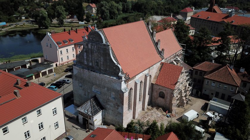 Skarb ukryty w kościele w Barczewie