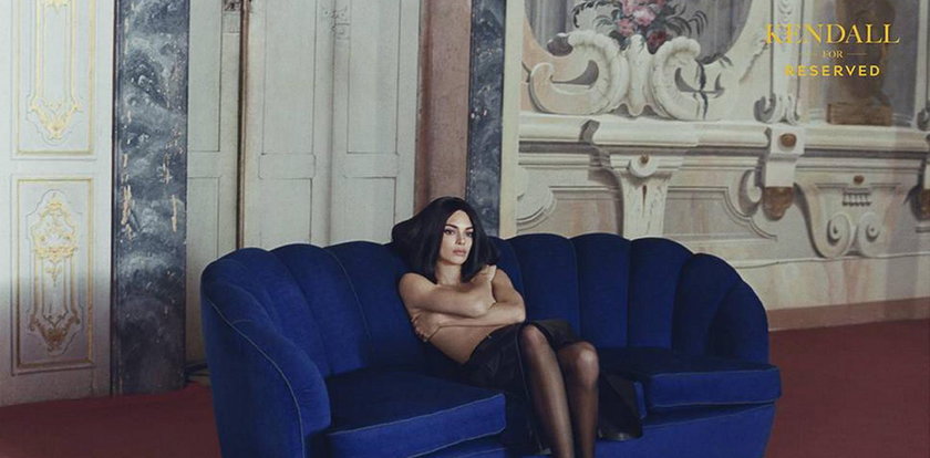 Półnaga siostra Kim Kardashian w reklamie polskiej marki