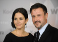 David Arquette z Courteney Cox (fot. BEW)