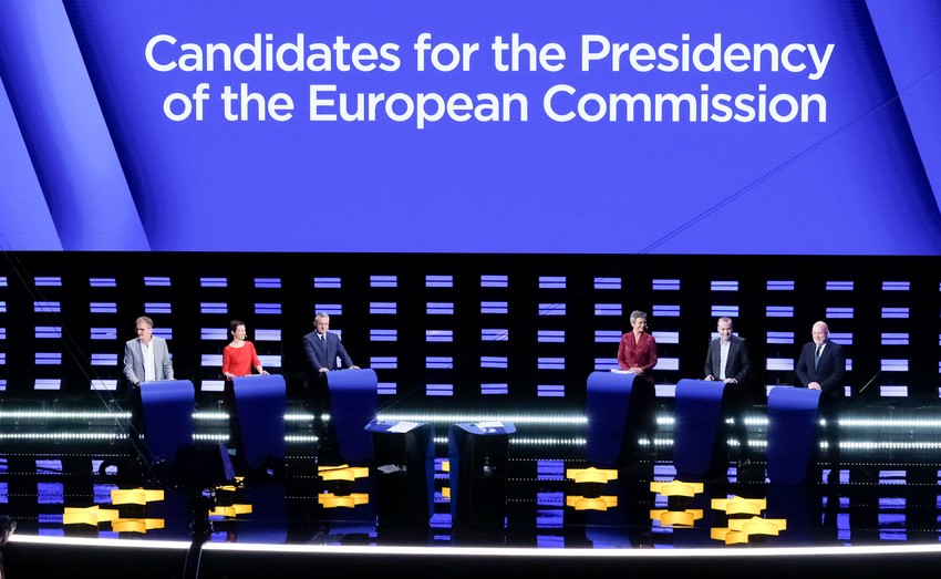 Glavni kandidati za predsednika EK na debati