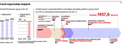 Ciech wyprzedaje majątek