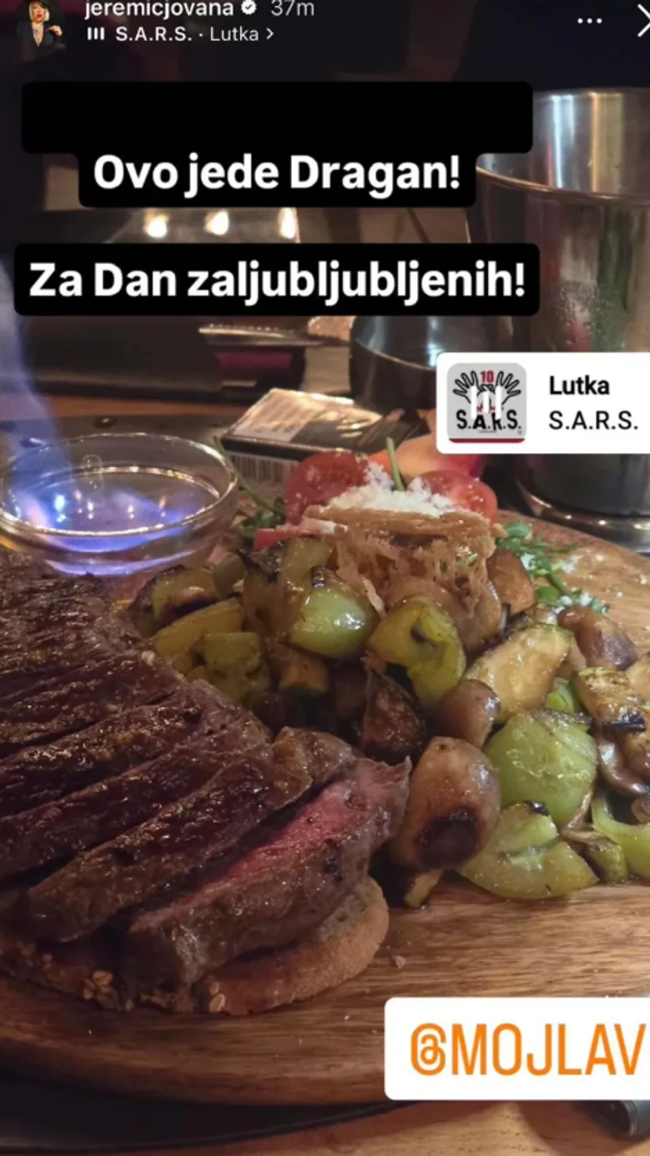 Jovana Jeremić, objava