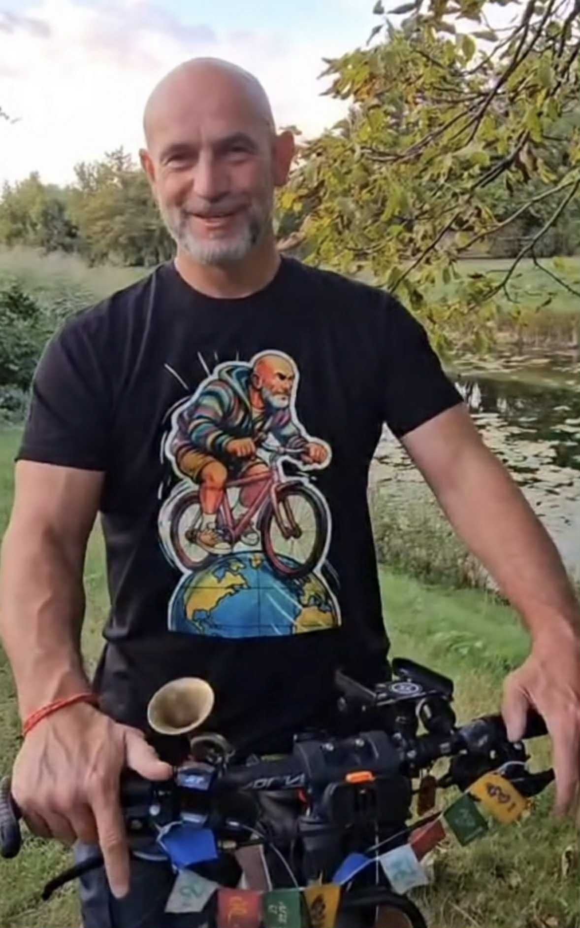 Poľský cyklista Adam Borejko.