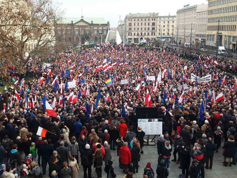 Manifestacja w Poznaniu