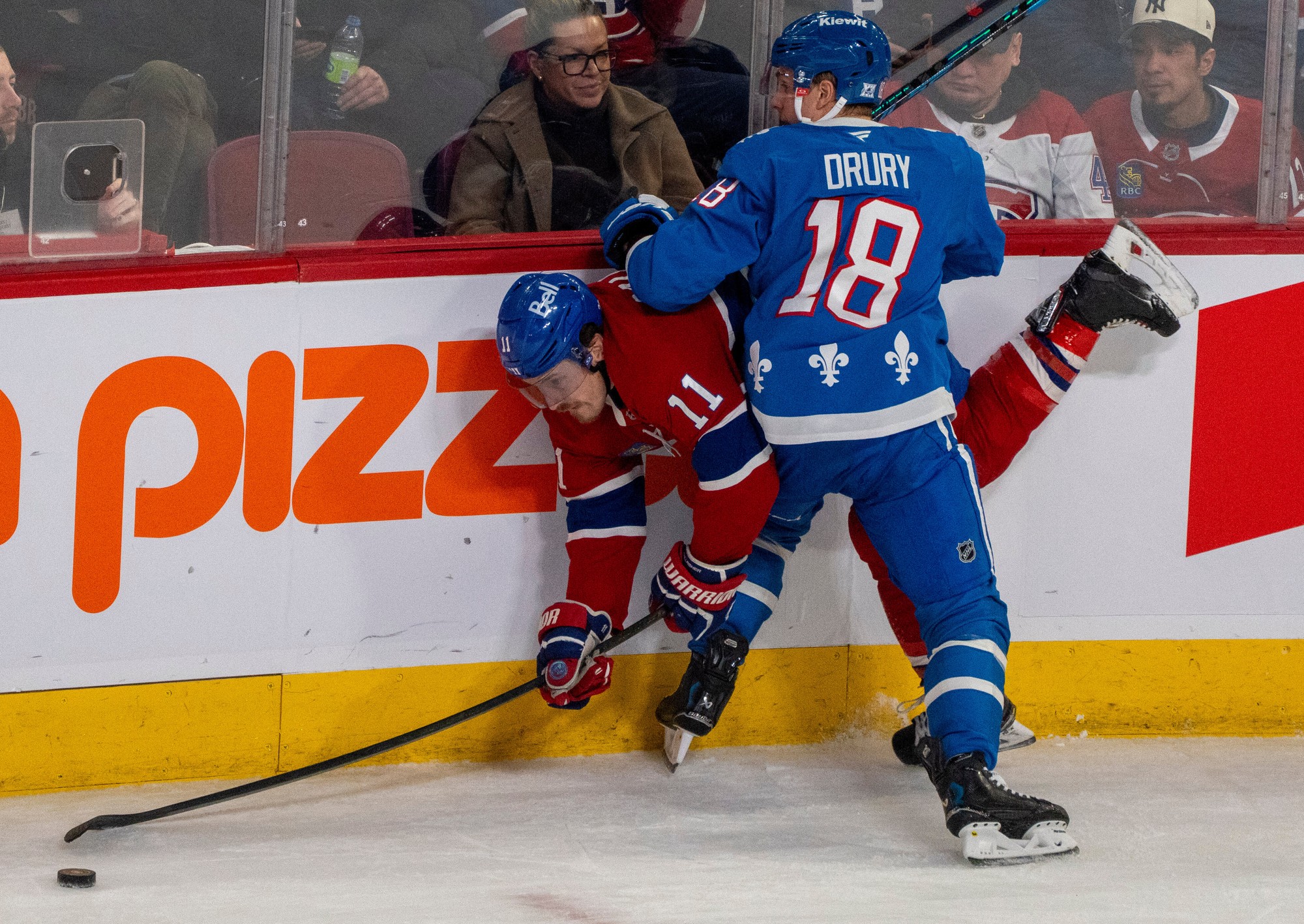 Zápas NHL: Montreal Canadiens - Colorado Avalanche. 