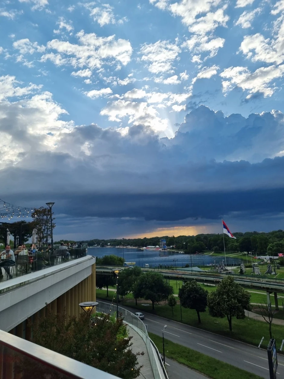 Ada Ciganlija nevreme