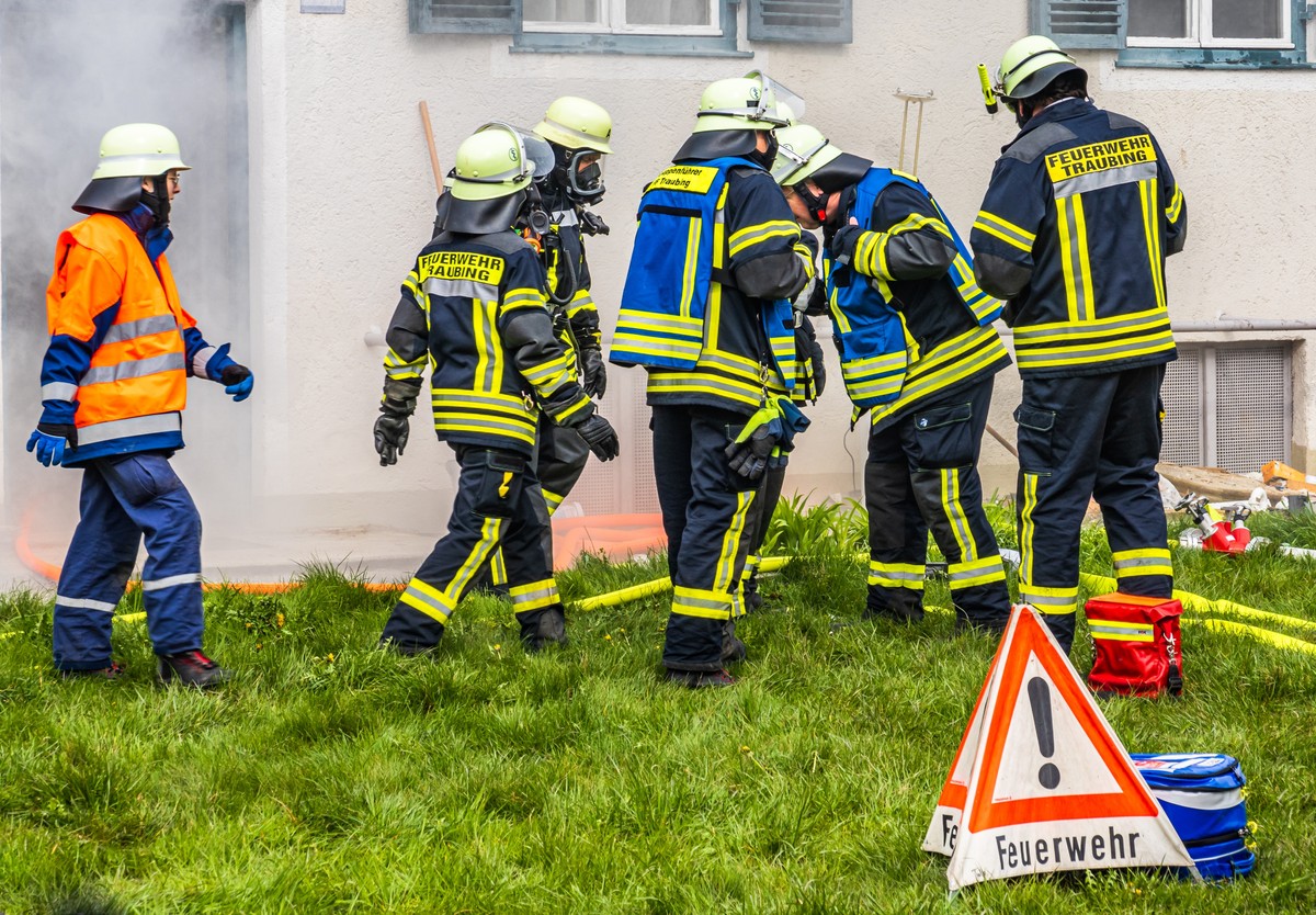 Akcja niemieckiej straży pożarnej w szpitalu trwała wiele godzin