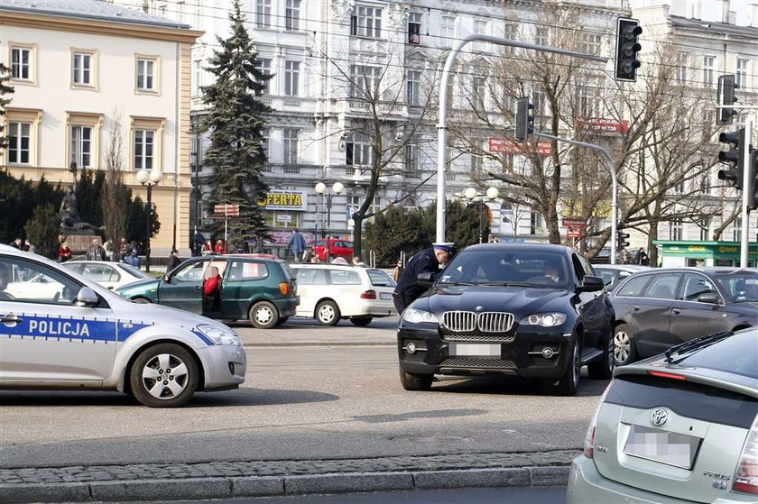 Mąż Kaczyńskiej zatrzymany przez policję, bo...