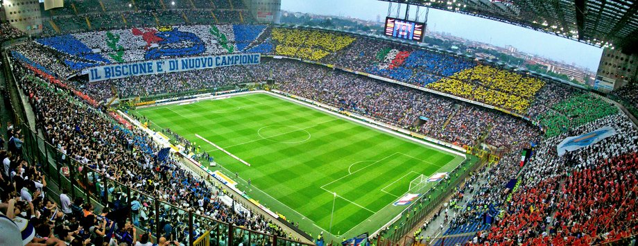 18. Stadio Giuseppe Meazza, Mediolan, Włochy